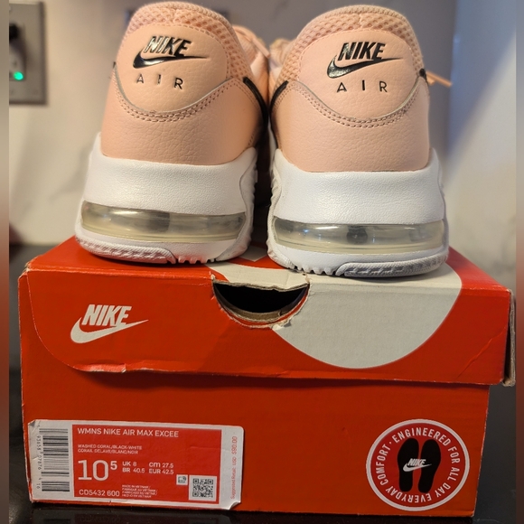 Nike Wmns Air Max Excee 'Washed Coral' Sneakers Size 10.5 Used W/Box MSRP $90 - Picture 7 of 11